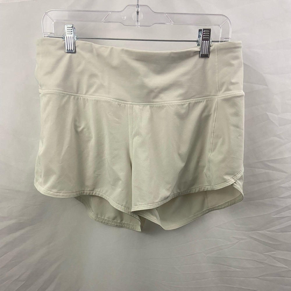 Lululemon White Tennis Shorts Size 10 - Picture 2 of 12